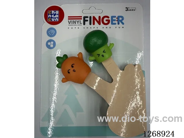 2PCS Vinyl finger puppets