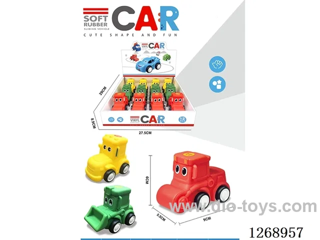 3 types 12PCS Free Wheel Vinyl car