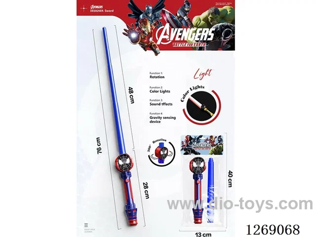 Telescopic Sword W L/M not included battery