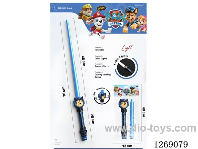 Telescopic Sword W L/M not included battery