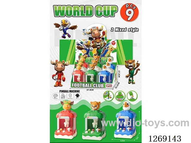 World Cup-Themed Ball-Catching Game Machine 9PCS