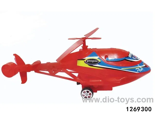 pull string plane in OPP bag