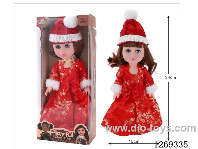 18-inch fully-vinyl female doll with four-tone IC included battery