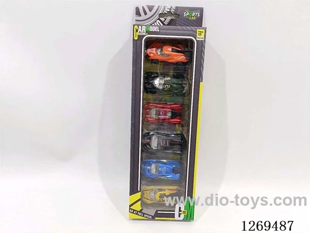 free wheel car 6PCS