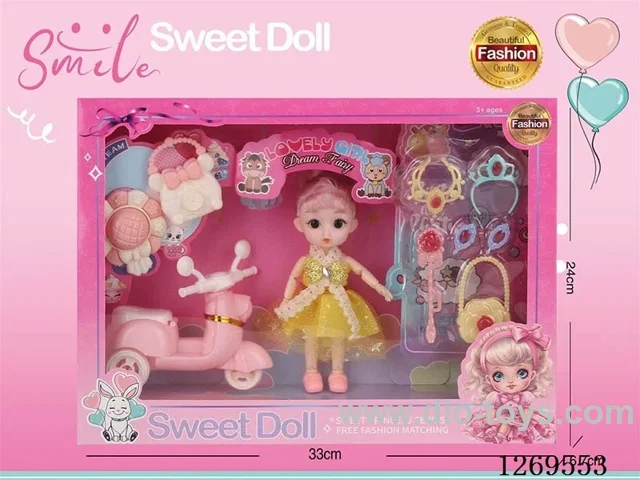 6 inch doll set