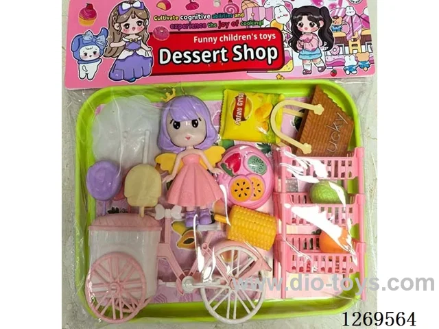 Lollipop Bike Doll Set