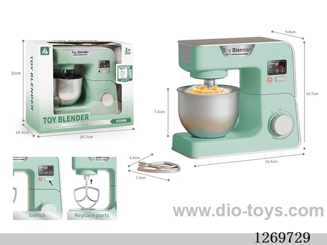 Electric Mixer Set (Features: Electric with lights; 2 AA batteries not included)