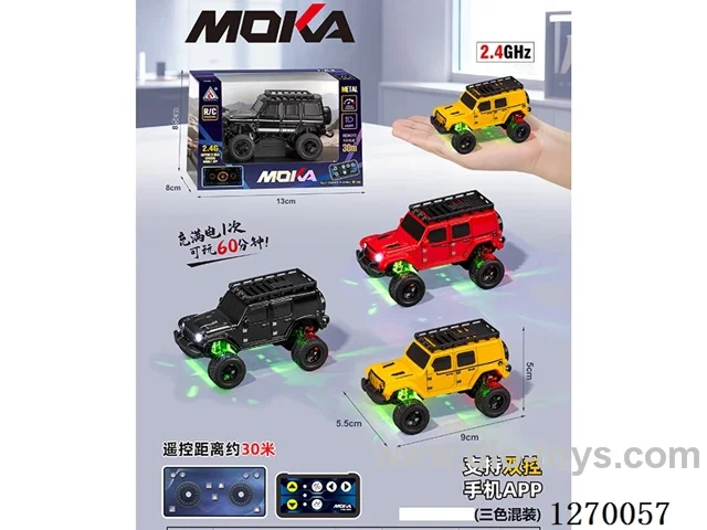 Wrangler Die-Cast RC Car with Lights