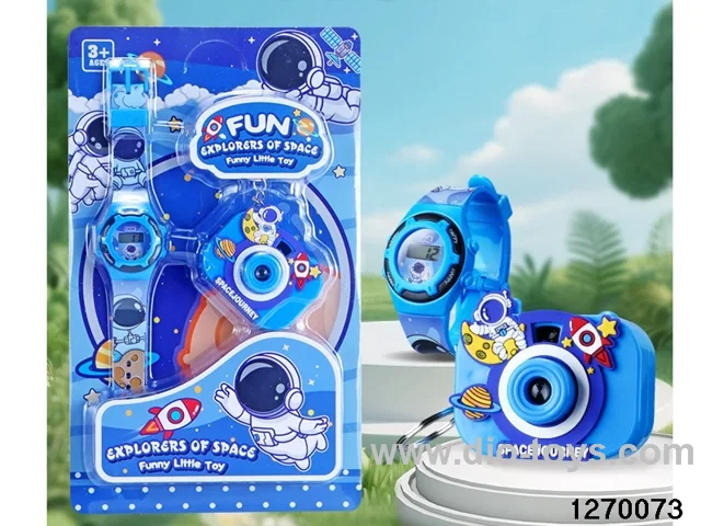 Projection Camera + Cartoon Digital Watch