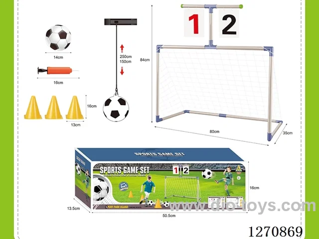 Soccer Goal Scoring Training Combo Set