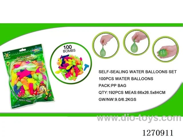 Foam Balloons (100 Pcs)