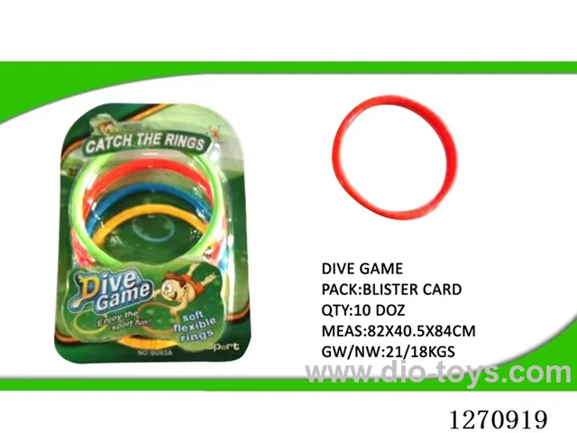 4 diving rings