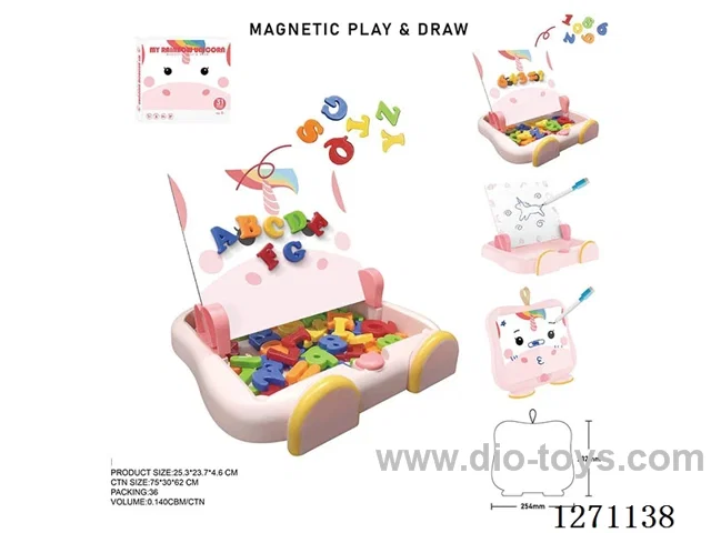 Unicorn Learning Box - Letters + Numbers (Small)