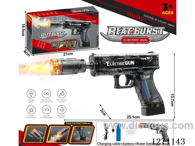 Glock Linkage Spray Version Sound & Light Gun 5ML (Battery Included)