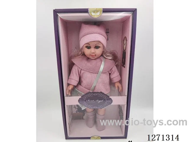 14-Inch Straight-Leg Cotton-Body Doll (Music IC)