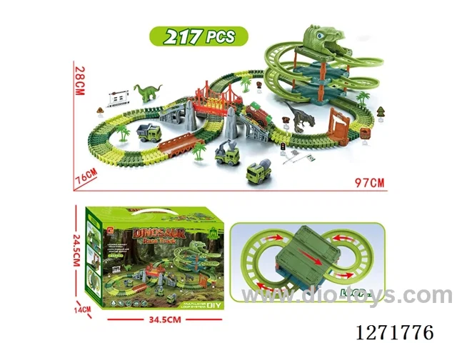 170PCS Electric Track Set - 3 Layers