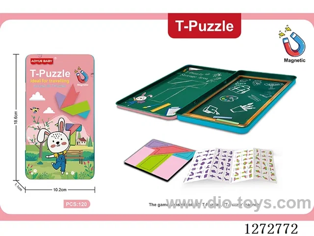 T-Board (Tangram) (Magnetic Tin Box)