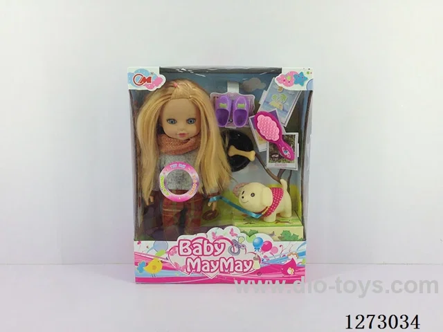 36CM full-vinyl doll set with IC