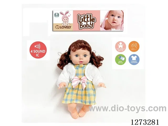 14-inch Hollow Doll with 4-Voice IC