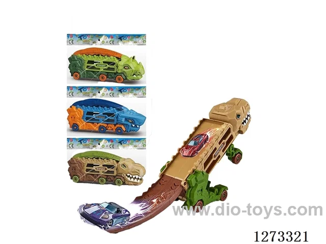 Transformable Storage Track Car + 1 Metal Car