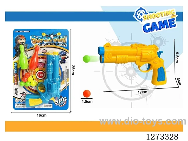 Revolver Ping Pong Ball Gun