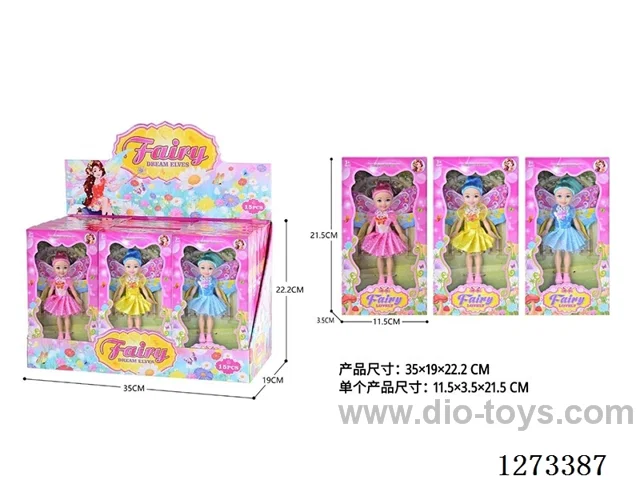 6-inch Flower Fairy Barbie Set 15PCS