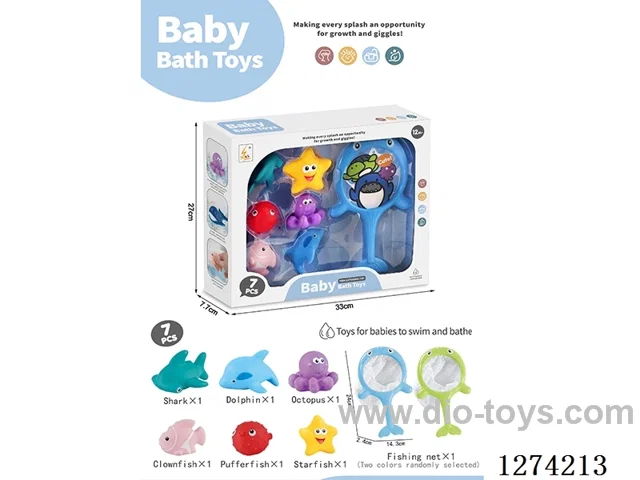 Vinyl Ocean Animals (Net Catch) (Random Net Catch Colors)