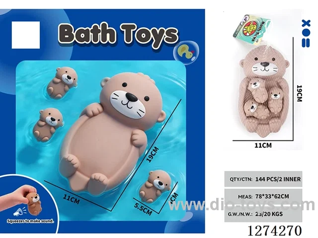Vinyl BB Whistle Toy Set 4PCS