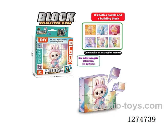 Magnetic Block Puzzles
