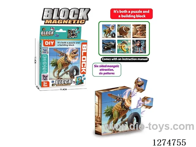 Magnetic Block Puzzles