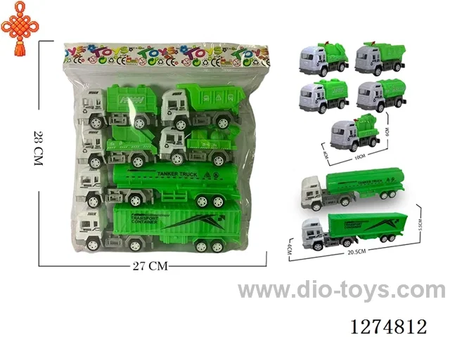 6PCS free wheel toys 2 mixed