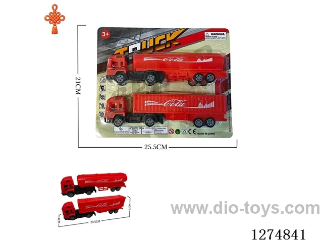 2PCS pull back toys