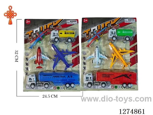 5PCS pull back toys 2 mixed