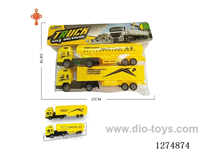 2PCS pull back toys