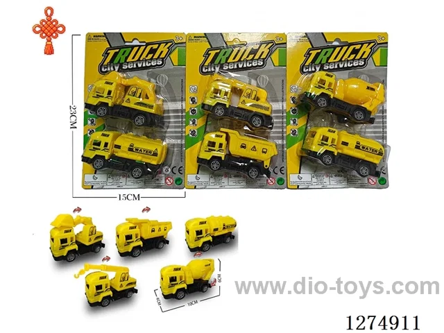 2PCS pull back toys 3 mixed
