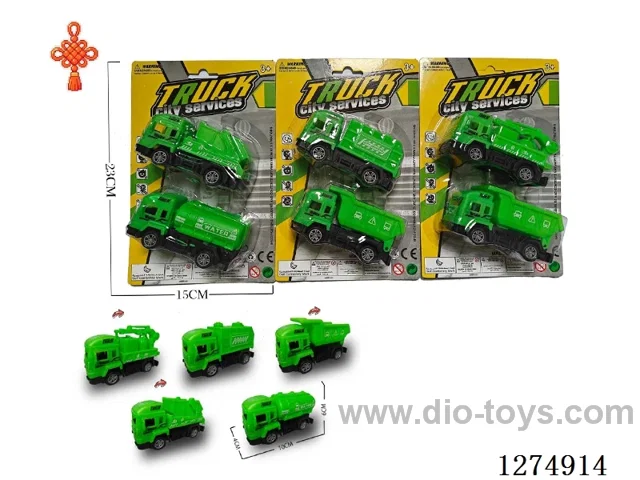 2PCS pull back toys 3 mixed
