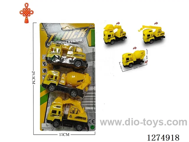 3PCS free wheel toys