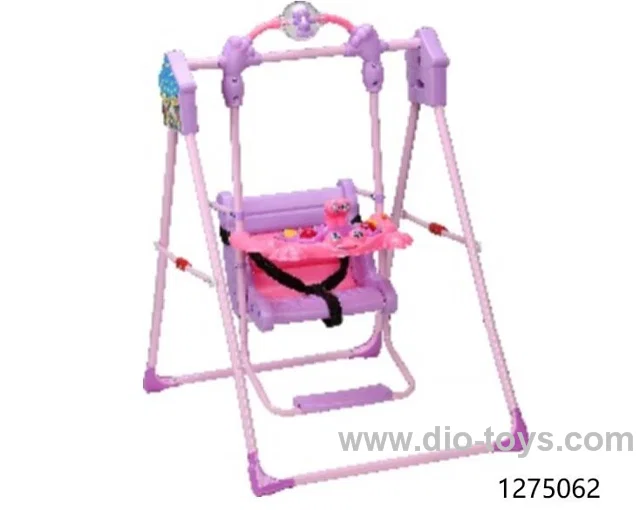 Baby Swing with music/light and safety harness