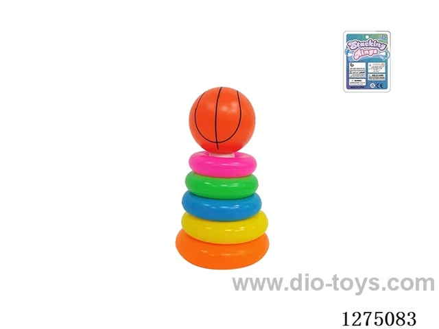 5-Layer Rainbow Ring Toss (Basketball)