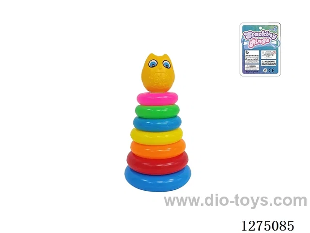 7-Layer Rainbow Ring Toss (Owl)