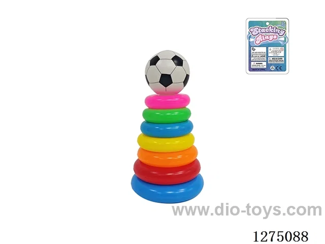 7-Layer Rainbow Ring Toss (Soccer Ball)