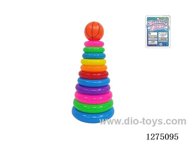 11-Layer Rainbow Ring Toss (Basketball)