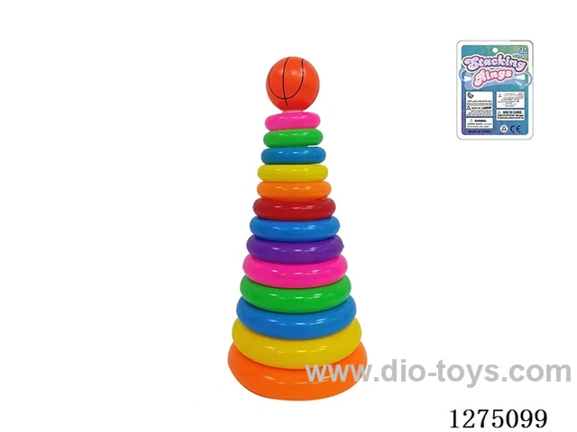 13-Layer Rainbow Ring Toss (Basketball)
