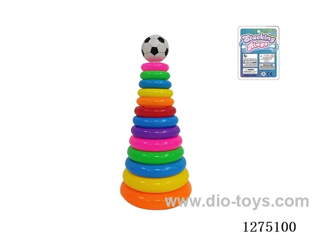 13-Layer Rainbow Ring Toss (Soccer)