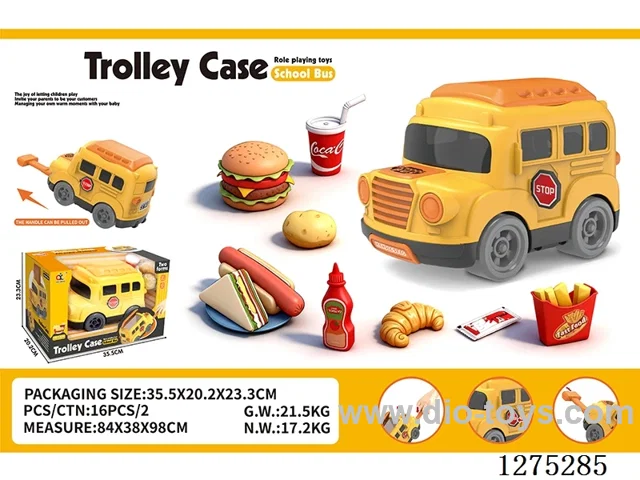 Play house Storage Free Wheel Trolley