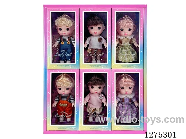 6 inch doll 6PCS