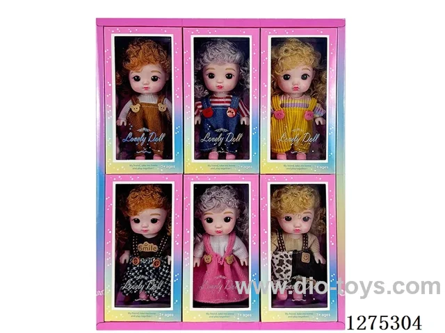 6 inch doll 6PCS