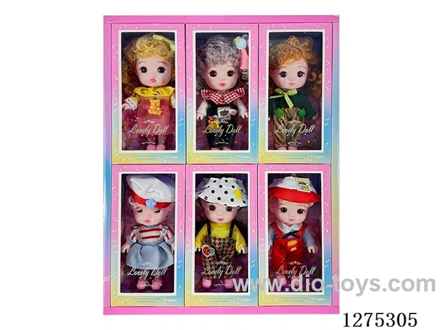 6 inch doll 6PCS