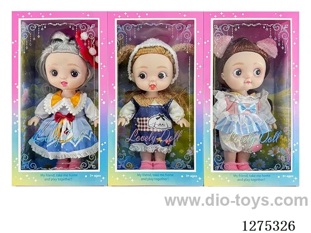 12 inch 27CM doll 3 mixed