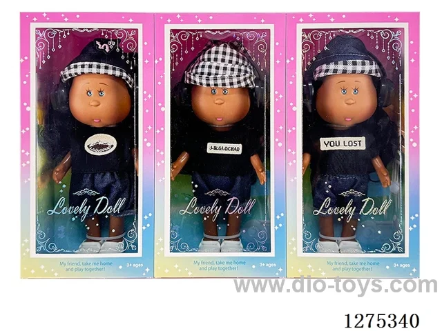 10 inch 24CM doll 3 mixed